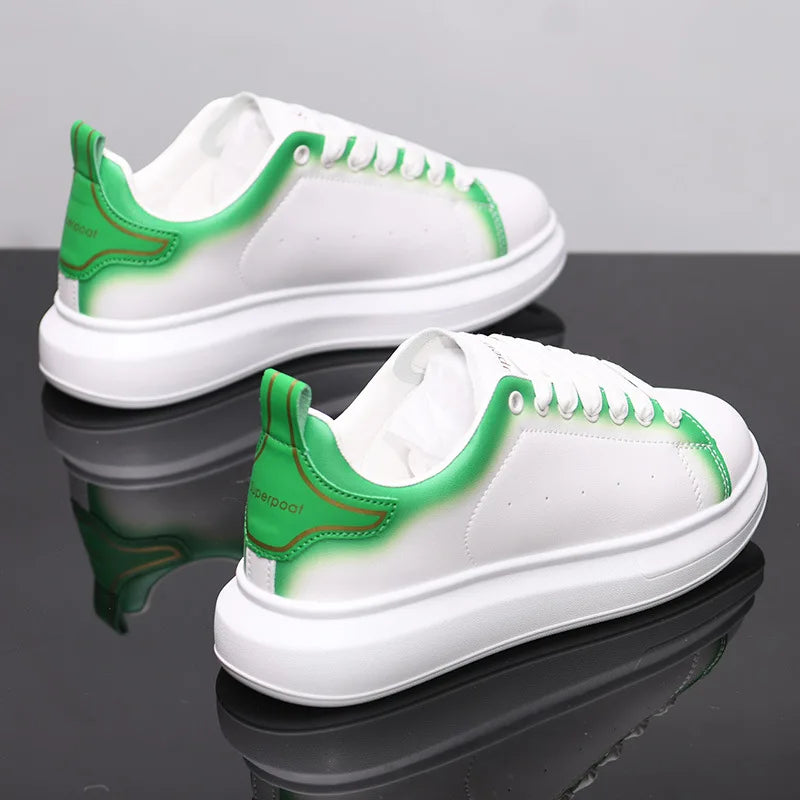 New Luxury Design Sneakers For Men Fashion White Board-shoe Soft Women Walking Shoes Running Shoes Couples Sneakers Tennis shoes