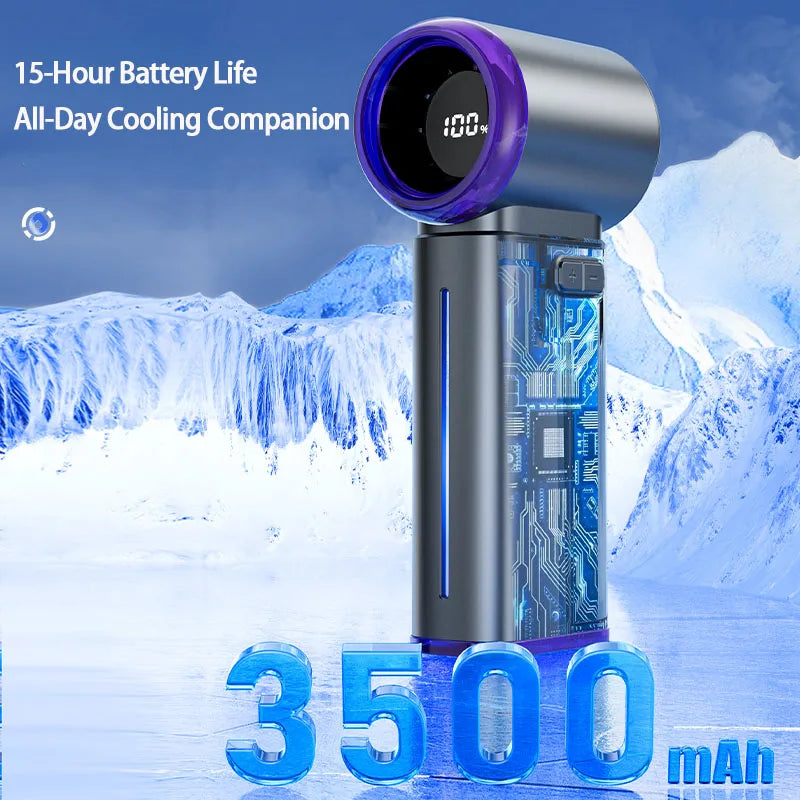 Portable Misting Fan Handheld Fan Electric Hand Fans Ice Wind At 199 Gear Nano Cold Mist Cooling Fan USB Rechargeable