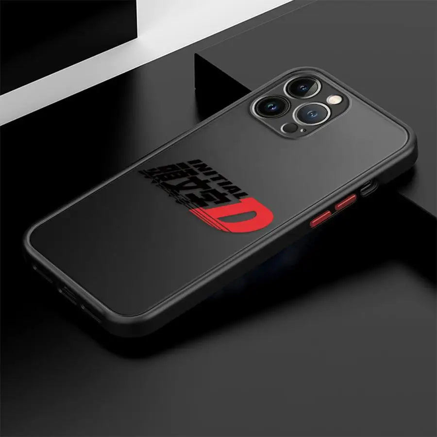 Back Phone Cover Case for iPhone 12 17 16 Pro Max 17 Air 13 Mini 16e 11 XS 15 Plus 14 Anime Initial D AE86