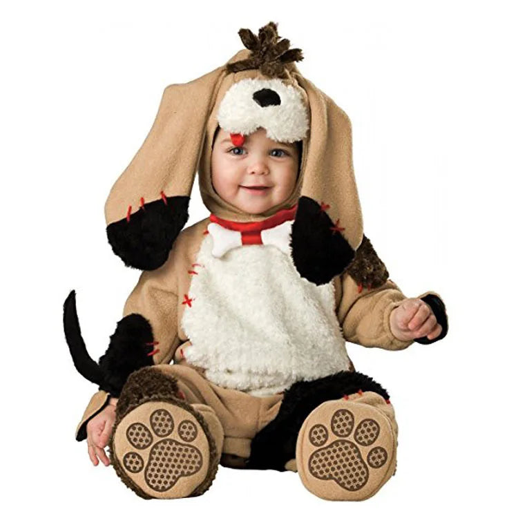 New Arrival High Quality Baby Boys Girls Halloween Dinosaur Costume Romper Kids Clothing Set Toddler Co-splay Triceratops