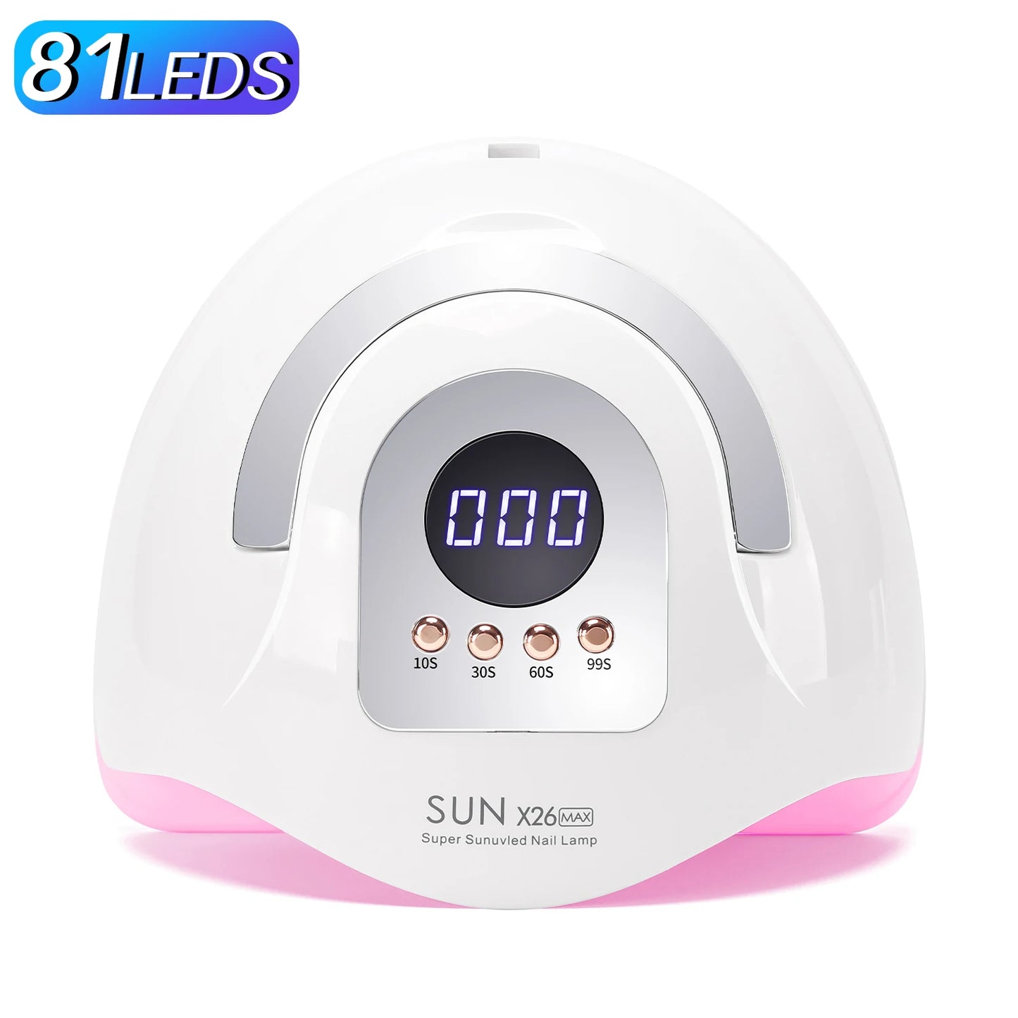 DianaBeauty 380W Professional UV LED Nail Lamp With LCD Display 90LEDS Nail Dryer for Drying All Gels Nail Polish Nail Art Tools