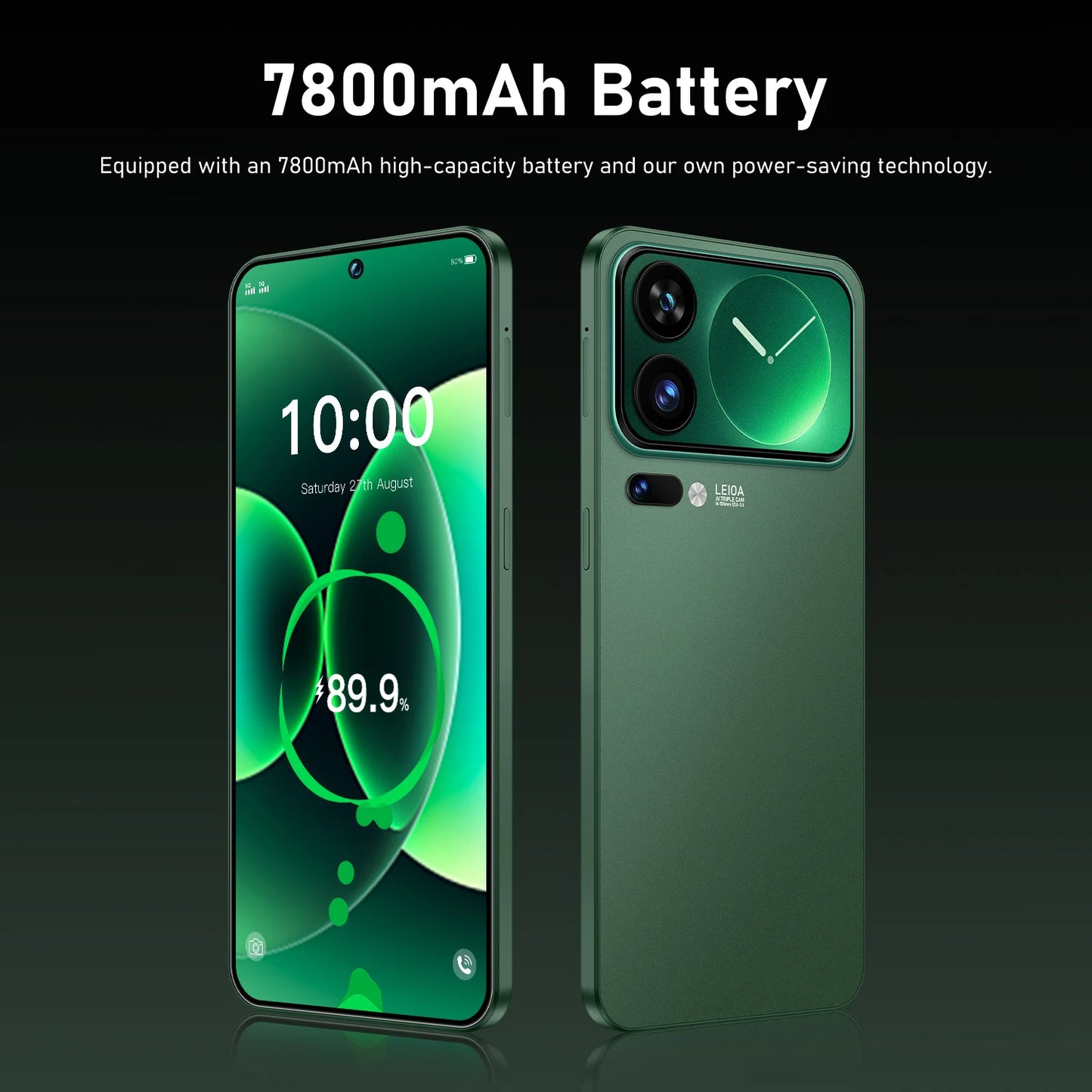 New Global Version Original For M17 Pro Max Mobile Phones Standby 7.3" HD High Quality 22GB 7800mAh Battery 108M Android