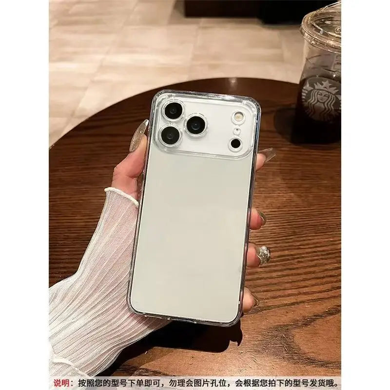 Clear Phone Case For iPhone 17 Pro Max Case Silicone Soft Cases For iPhone 11 12 13 14 15 16 Plus 17 Pro Max Air 16E Back Cases