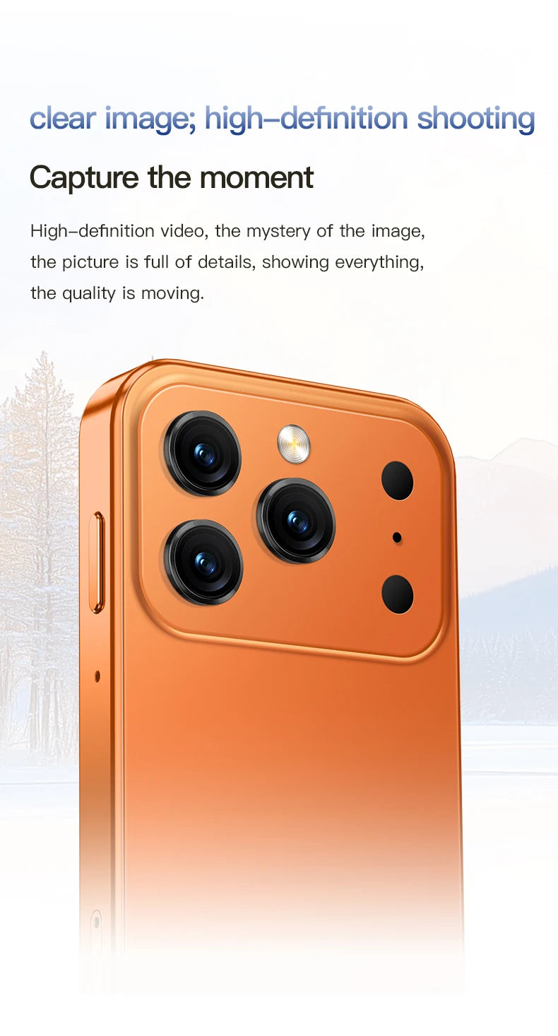 SOYES i17 Mini Smartphone 3.0" Screen 2GB RAM 16GB ROM Dual SIM Standby Dual Camera Android 9.0 Small Mobile Phone