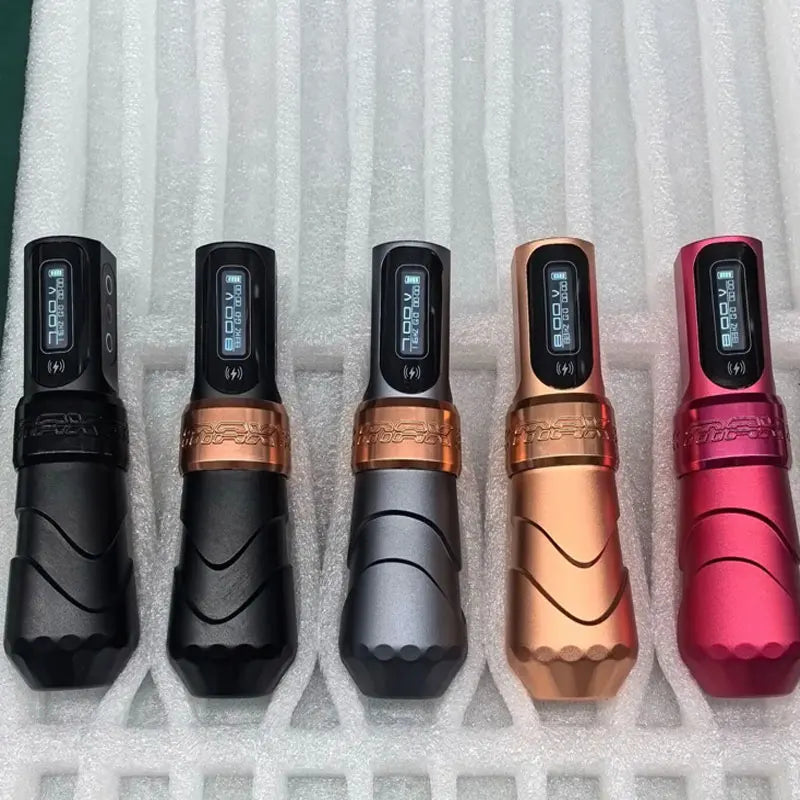 FLUCK MAX Tattoo Machine  Pen 2400mAh Battery 3.5mm/4.0mm Stroke Coreless Motor Lithium Battery Pen Machine For Tattoo Artists