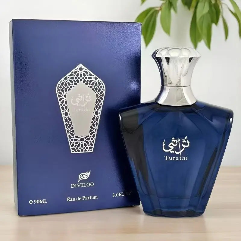 Luxury Arabian Perfume Classic Woody Cologne Jasmine Lemon Amber Scent Long-lasting Fragrance Unisex Eau De Toilette