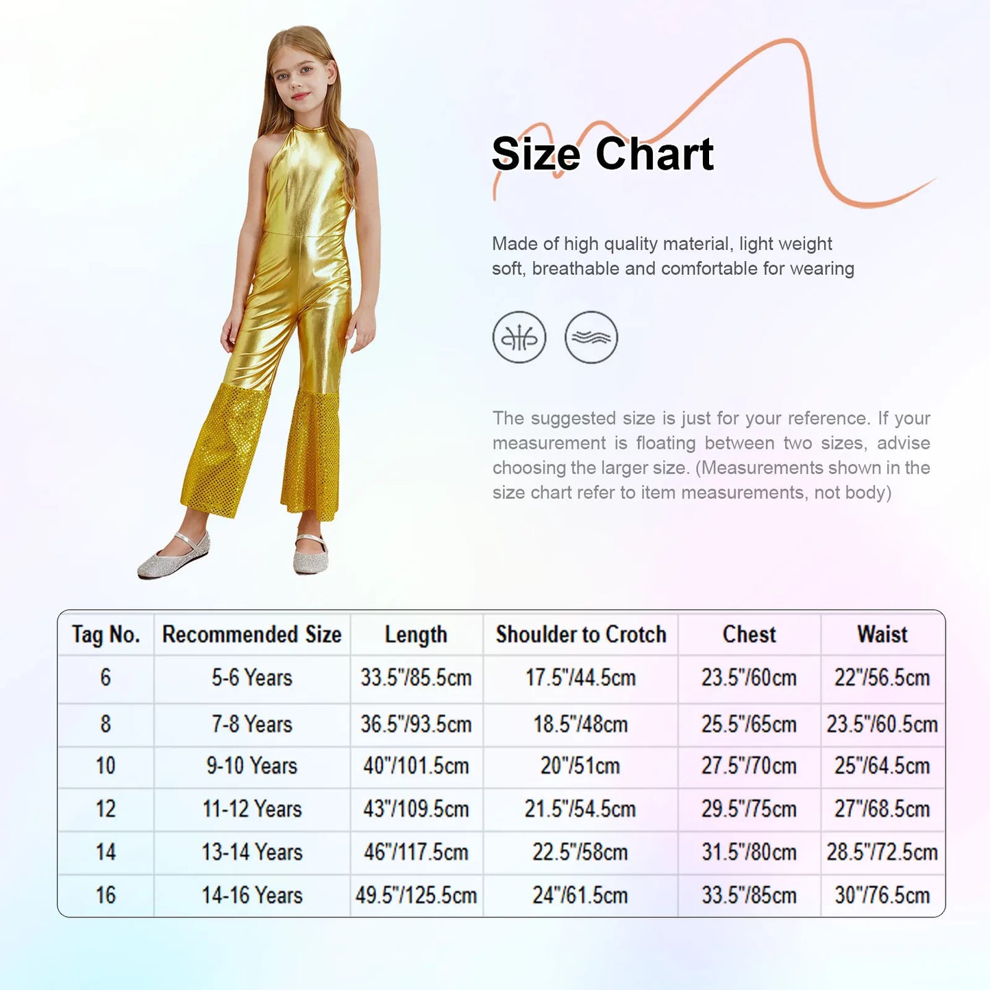 Halloween Kids Girls Hippie Costume Tassels Unitard Bell-bottom Long Pants Bodysuit Jumpsuit for Disco Dance 60s 70s Rave Party