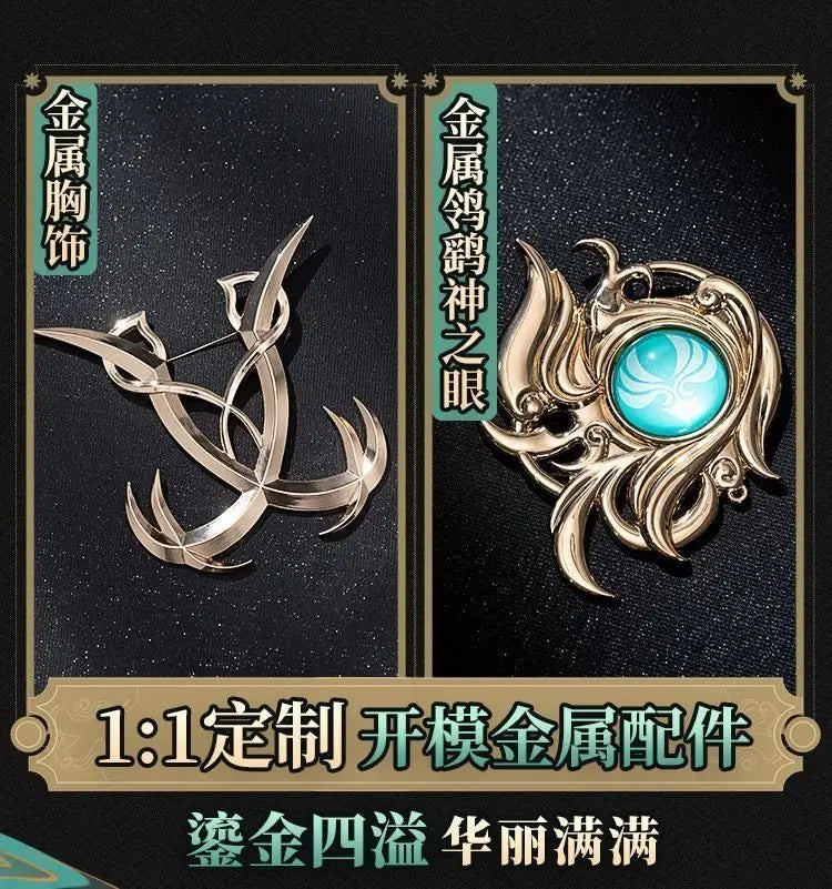 Halloween XIAO Costumes Hanfu Game Genshin Impact XIAO clothes Cosplay Costume Anime Costume Outfit Full Set