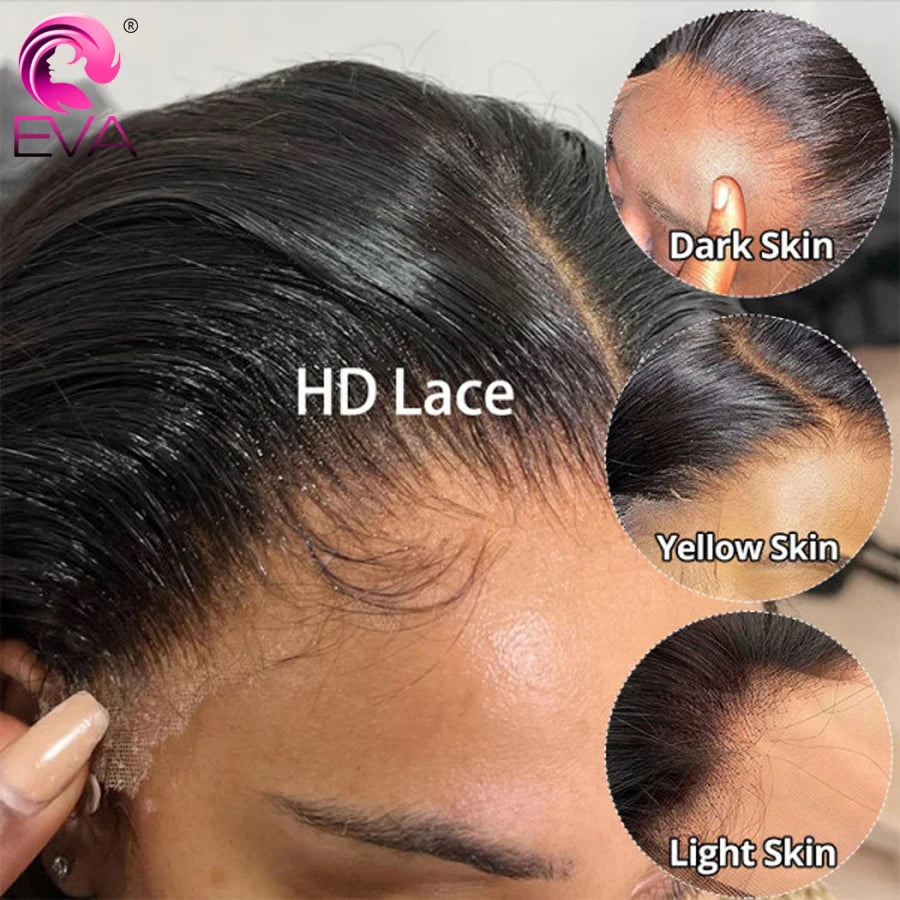 13x4 13x6 HD Lace Frontal Only Real HD Lace 5x5 Closure Melt Skins 6x6 7x7 9x6 HD Lace Closure Invisible Human Hair HD Closure