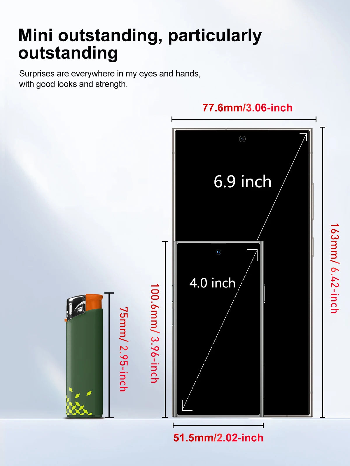 SERVO S27 Mini Android OS Cute Smartphone 4G LTE 3GB+64GB Play Store GPS WiFi Face ID 4.0"  Small Smart Phones Dual SIM Standby