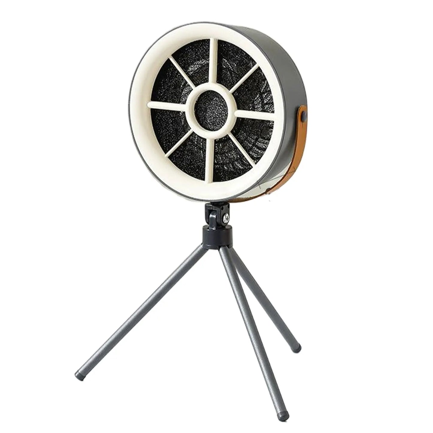 Desktop Range Hood with Filtration Kitchen Fan Portable Smoke Extractor with 3 Speeds for Outside Camping and Household