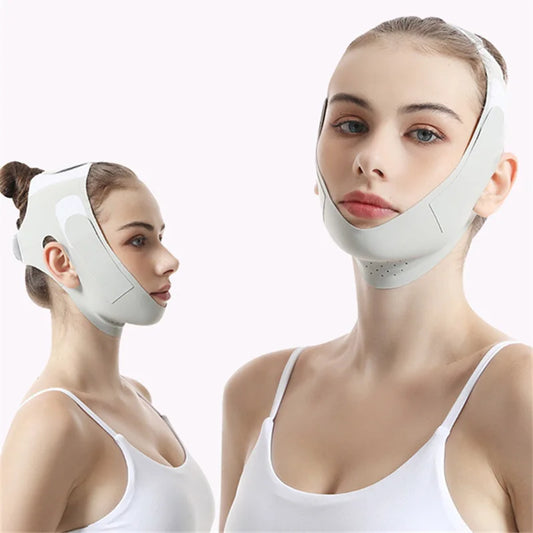 Reusable Face Slimming Bandage V Line Face Shaper Women Chin Cheek Lift Up Belt Facial Massage Strap Face Skin Care Beauty Tools