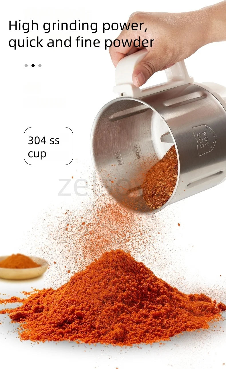 Grains Milling Machine Small Household Herbs Milling Machine Food Grinding Machine