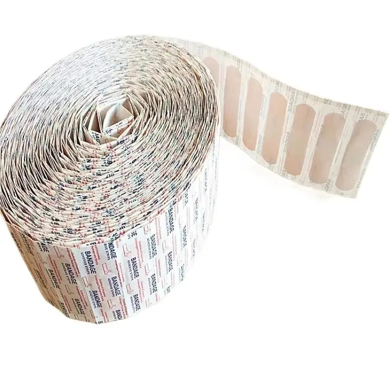 50/100/300/500Pcs First Aid Bandage Adhesive Plaster Wound Hemostasis Sticker Band Aid Stickers for Kids Children Emergency Kit
