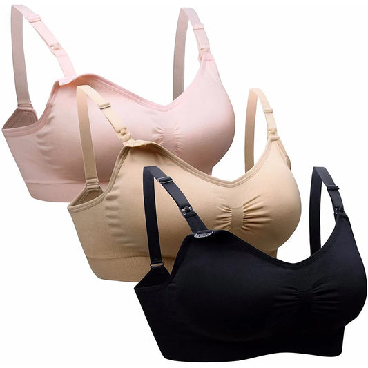 1/2pcs Breastfeeding Bras Maternity Nursing Bra for Feeding Nursing Underwear Clothes for Pregnant Women Wirefree Breathable Bra