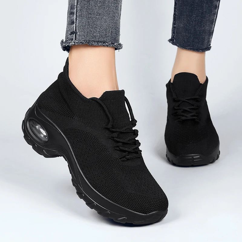 MAEDEF Women Shoes Athletic Sneaker Breathable Non Slip Women Walking Shoes Tennis Sports Casual Walking Shoes Woman Sneakers