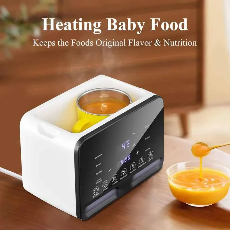 Baby Bottle Warmer Multifunction Sterilizer Accurate Temperature Control Fast Milk Bottle Warmers with Timer Newborn Accessories