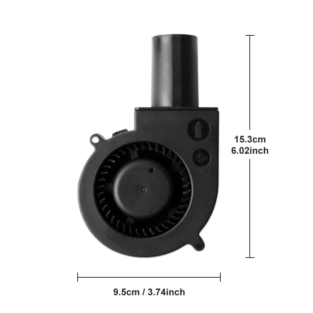 2.5cm Interface Portable CPAP Hose Dryer Blower Kit USB Turbo Fan for 2.2cm/22mm Standard CPAP Tube for BIPAP Cleaning