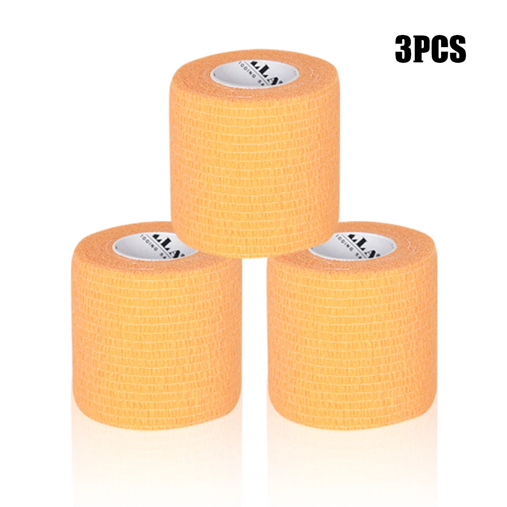 16/10/3PCS Tattoo Grip Bandage Colorful Self Adhesive Wrap 5cm X 4.5m Non Slip Handle Tape Tattoo Machine Grip Cover Supplies