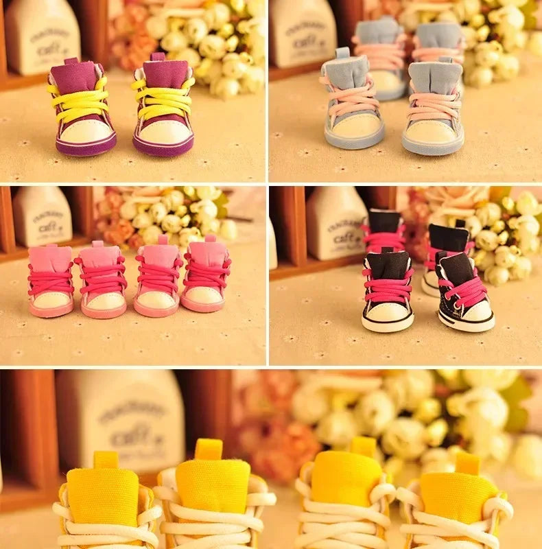 2024 New Fashion pet shoes for dogs teddy small dog shoes Anti-slip Puppy pet boot ZL102