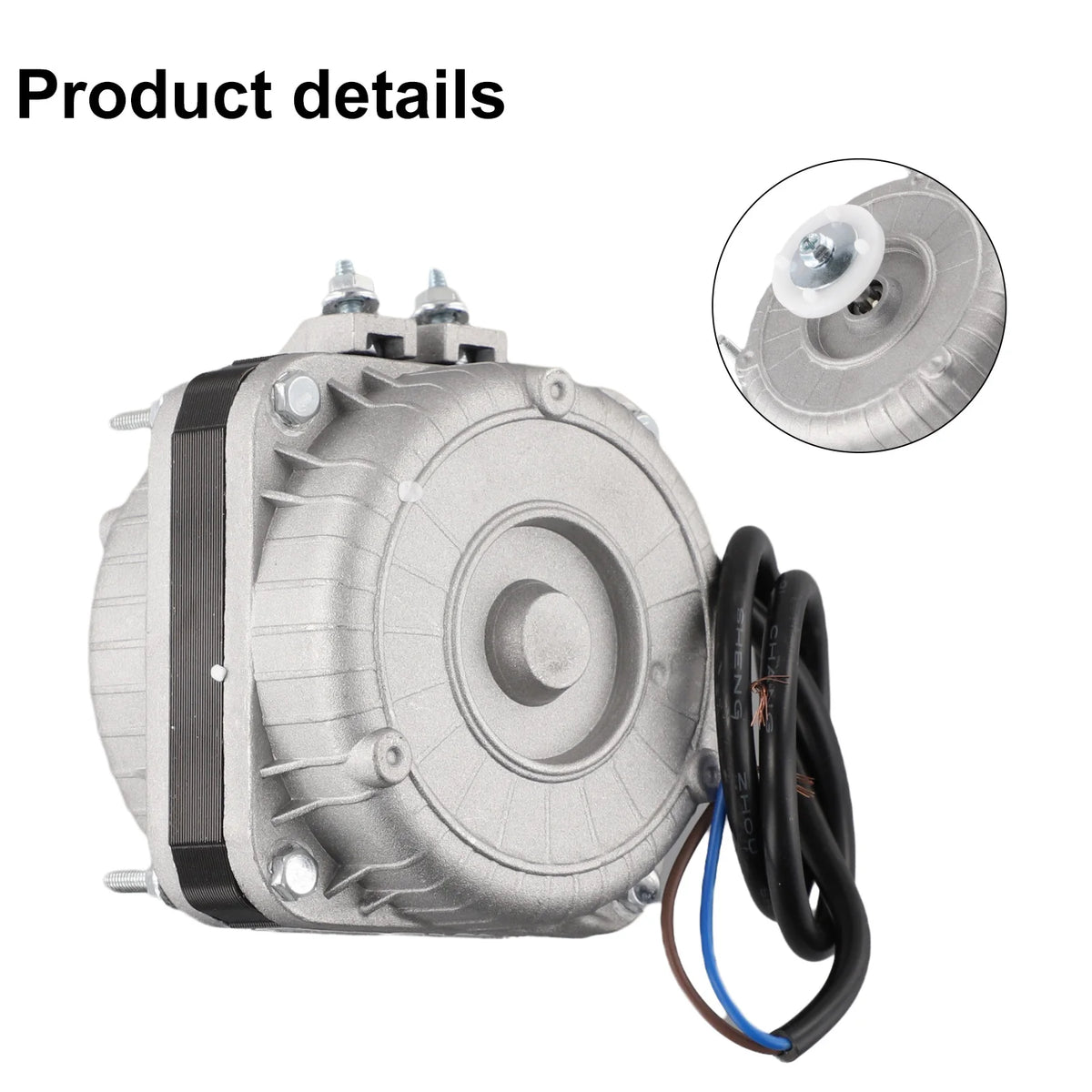 30W 220v 50HZ Refrigeration Condenser Fan Motor Refrigerator Fan Motor Cooling Fan For Commercial Refrigeration Cold Rooms