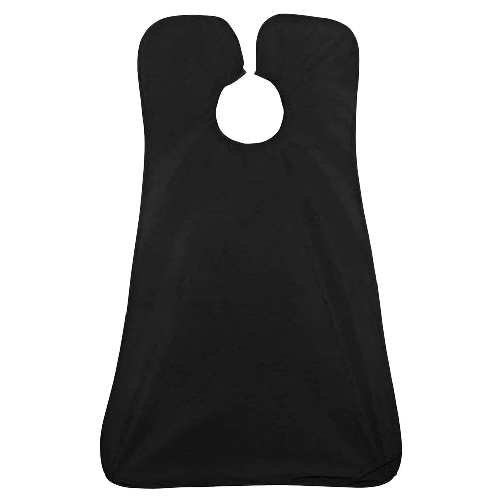 Beard Hair Cutting Catcher, Waterproof Shaving Apron with Drawstring for Home Barber, Easy Clean Hair Catcher for Men