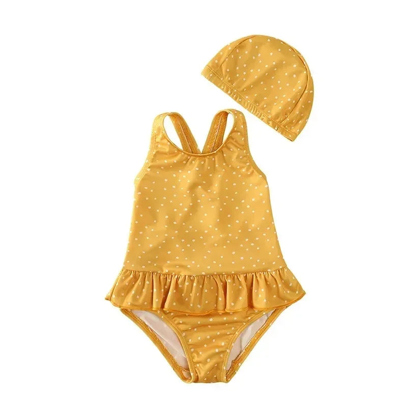 2026 Summer Kids Girls Swim Wears Baby Girl Set Beach Seaside Clothes 9M-8T Sister Swimming Suits Fashion Sunbeach Swimsuit
