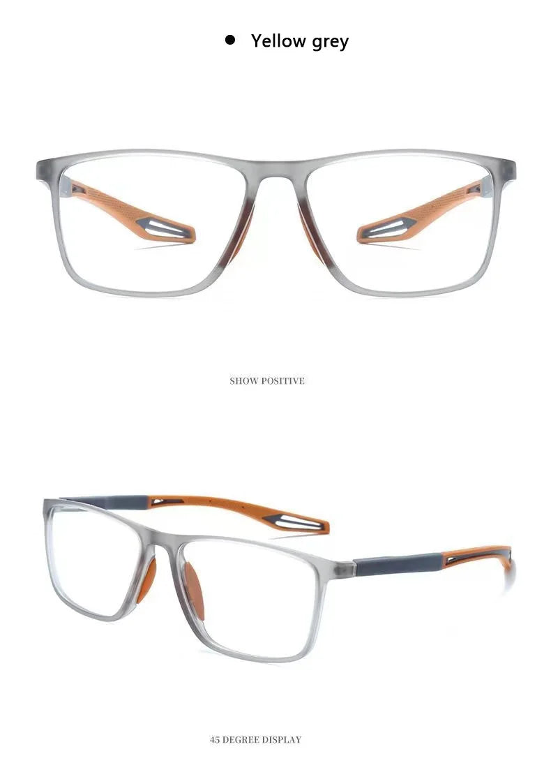 TR90 Sport Reading Glasses Ultralight Anti-blue Light Presbyopia Eyeglasses Women Men Far Sight Optical Eyewear Diopters To +4.0