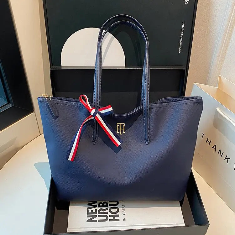 Vintage Elegant Diaper Bag: Luxury Crossbody Handbag For Women With Designer Letter Logo And Large Capacity Tote Function