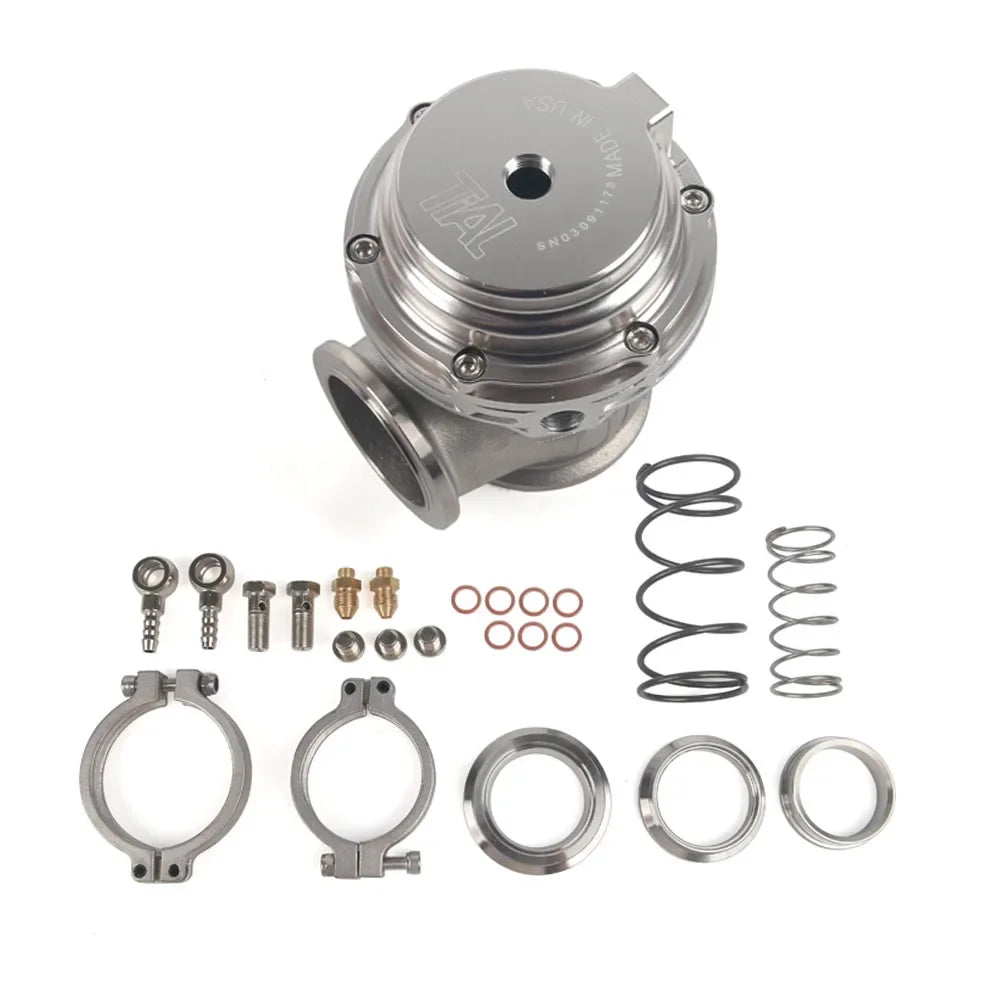 Car Universal 44mm V Band External Wastegate Kit 24PSI Turbo Wastegate For Supercharge Turbo Manifold Car Accessories