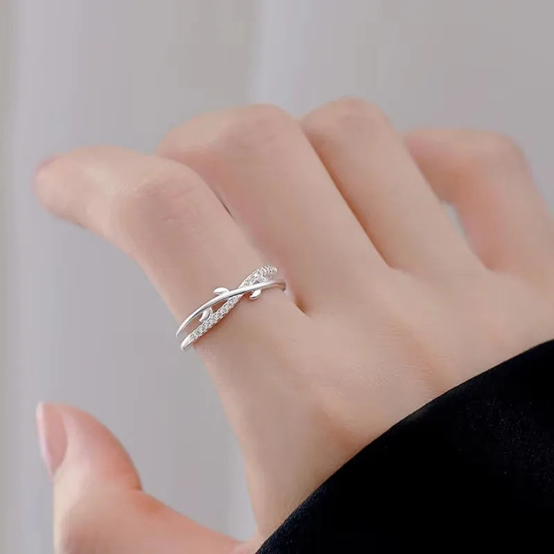VENTFILLE 925 Sterling Silver Rings for Women Couple Blue Stone Star Jewelry  Party Birthday Gift Dropshipping Wholesale