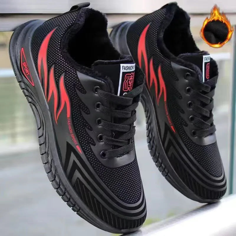 Men's Sport Shoes New Lightweight Comfortable Fashionable Casual Running Shoes Suitable for Youth Thick Bottom Running Style
