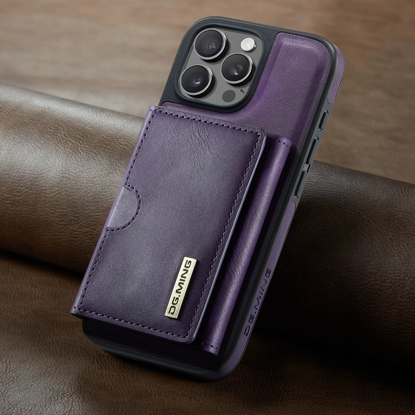 Magnetic Leather Wallet Card Phone Case For iPhone 17E 17 Air 16E 16 Pro Max 15 Plus 14 13 12 11 Flip Wireless Charging Cover