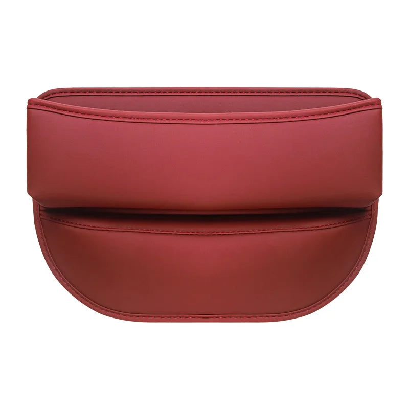 Car Seat Gap Organizer Universal PU Leather Console Side Pocket Auto Crevice Filler Storage Box Interior Accessories