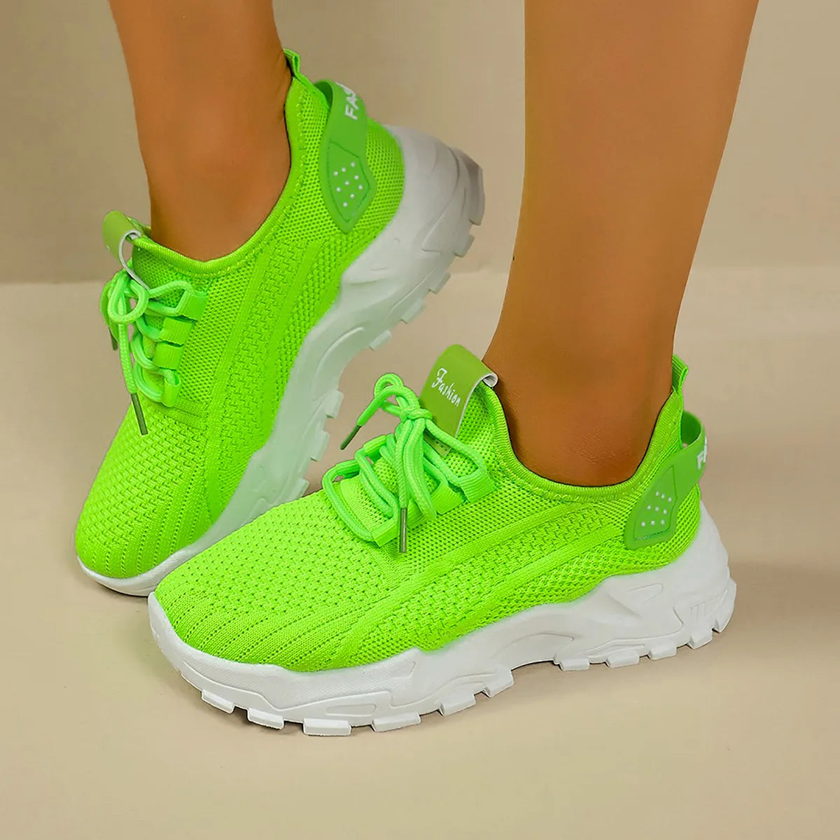 Women's Pink Casual Shoes Breathable Mesh Platform Sneakers Slip-on Flying Shoes Women Tennis Shoes Lightweight Female Shoes