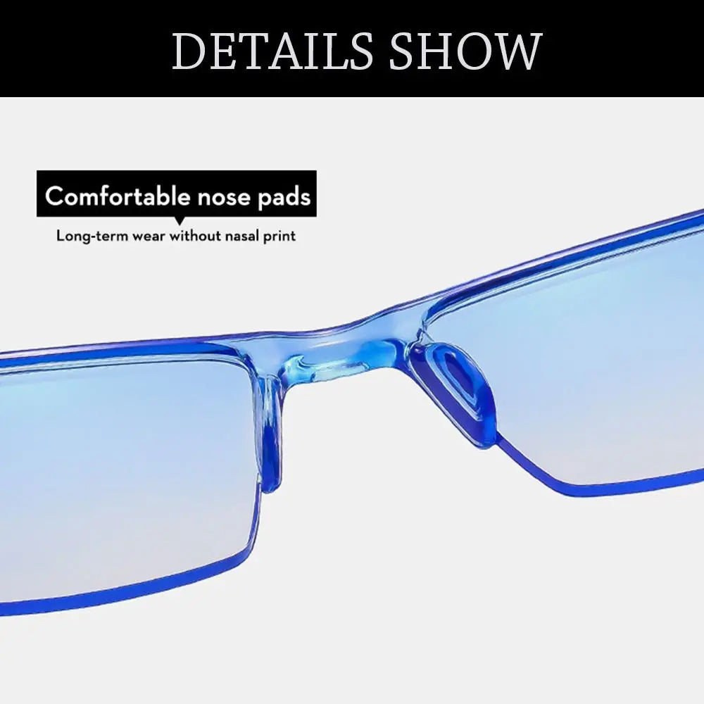 Autofocus Power Anti-Blue Light Reading Glasses Anti Blue Ray Near Far Automatic Zoom Eyeglasses Eye Protection PC