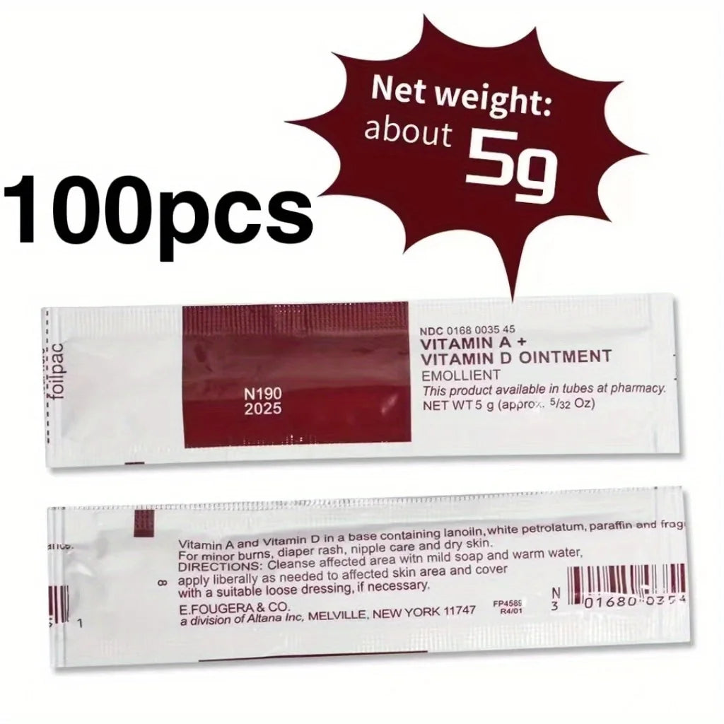 20/100pc Tattoo Aftercare Cream Care Lotion Anti Scar Vitamin Ointment Permanent Makeup  Supplies Eyebrow Eyeliner Lips Cream 5G