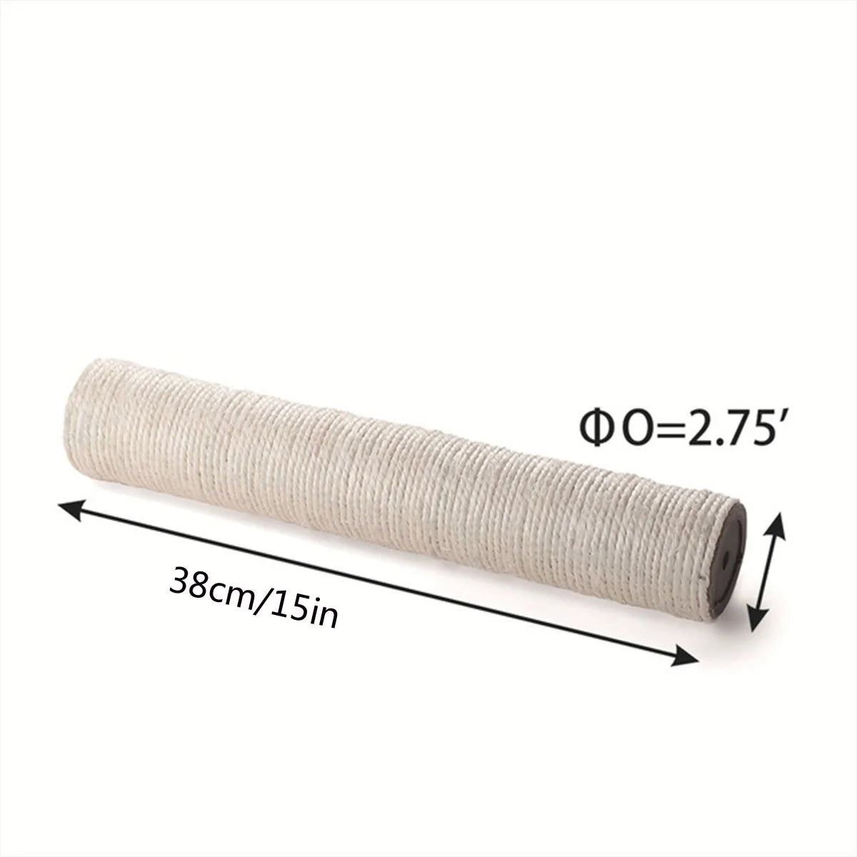 PVC Cat Scratching Post for Cat Tree DIY Cat Climbing Frame Replacement Post Kitten Toy Sisal Rope Entangle Scratch Furniture