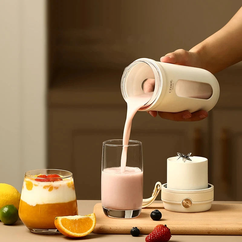 Z30 USB Electric Portable Fruit Blender 350ML Charging Small Quality Home Mini Multi functional Fruit and Vegetable Juice Cup