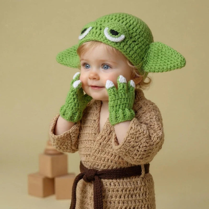 Halloween Cosplay Outfit Baby Costume Newborn Studio Photoshoot Prop Cute Soft Clothing for Baby Photography Shooting