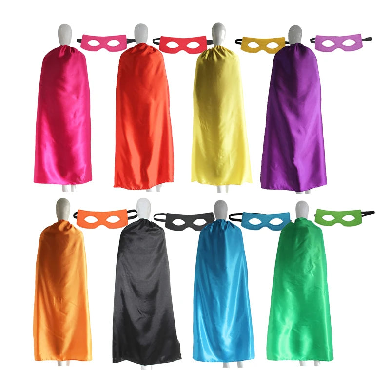 Adult Costume Superhero Cape for Halloween Costume Women and Man Halloween Costumes for Women