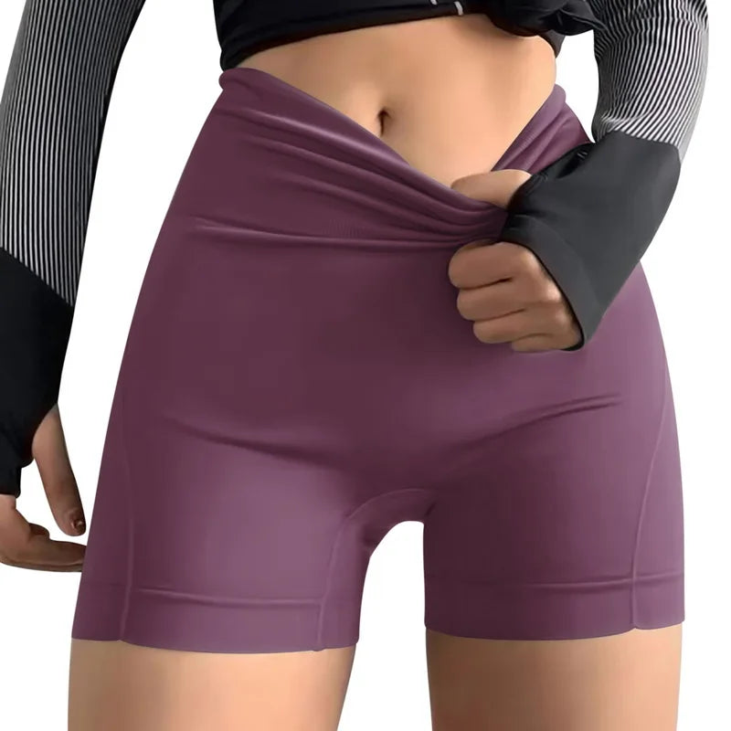New Women Sports Shorts Summer Running Sexy Leggings High Waist Short Pants Fitness Jogging Clothing Black Safety Shorts
