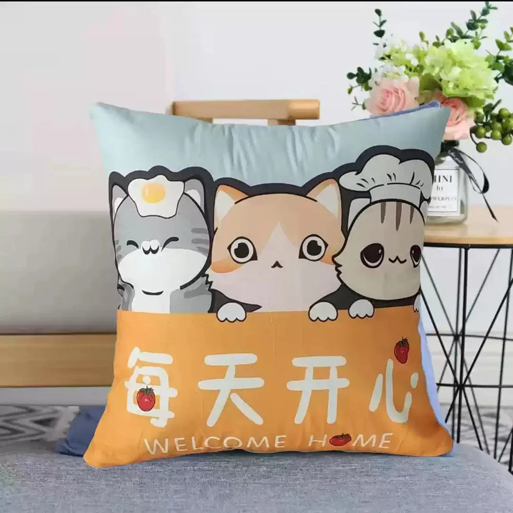 Luxury Cartoon Nap Pillow Living Room Sofa Cushions Cozy Sleeping Neck Throw Pillow Headrest For Home Office Bedside Car Bed