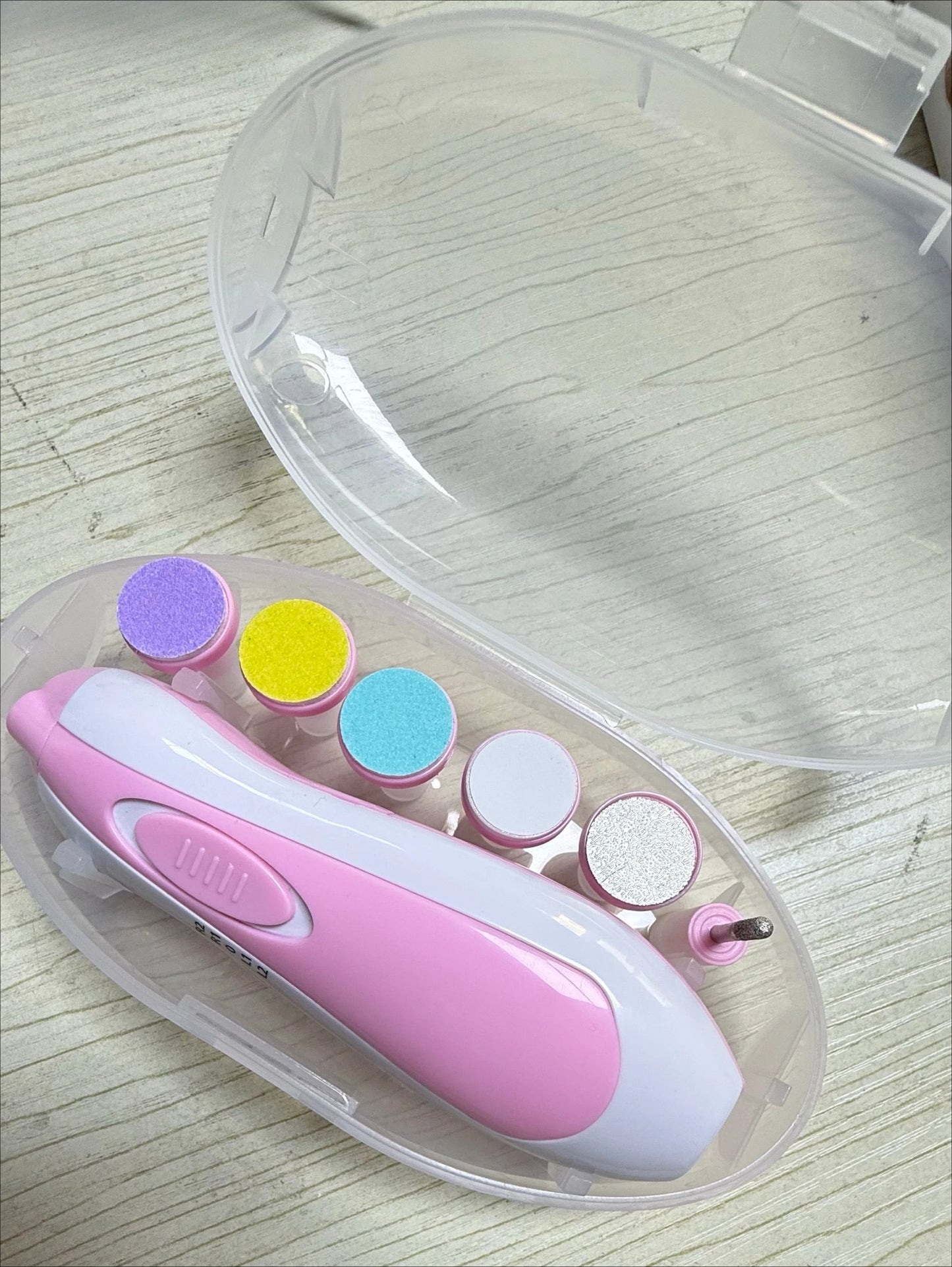 Baby Electric Nail Trimmer Kid Nail Polisher Tool Baby Care Multifunctional Fingernail Cutter Trimmer Infant Manicure Set