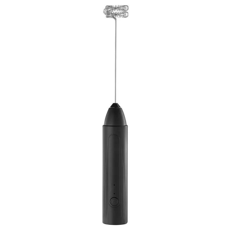 MINI Milk Frother USB Rechargeable 3 Speeds Foam Maker Coffee Whisk Mixer Electric Handle Blender Egg Beater