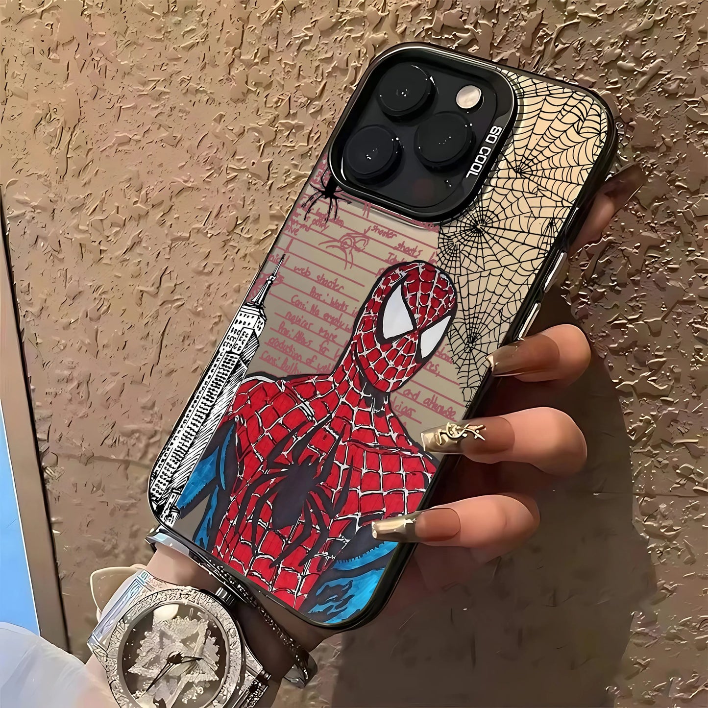 Cool Spiders Mans Phone Case for Xiaomi Redmi Note 7 8 9 9S 10 11 12 13 14 15 Pro Plus 4G 5G Anti Fall Matte