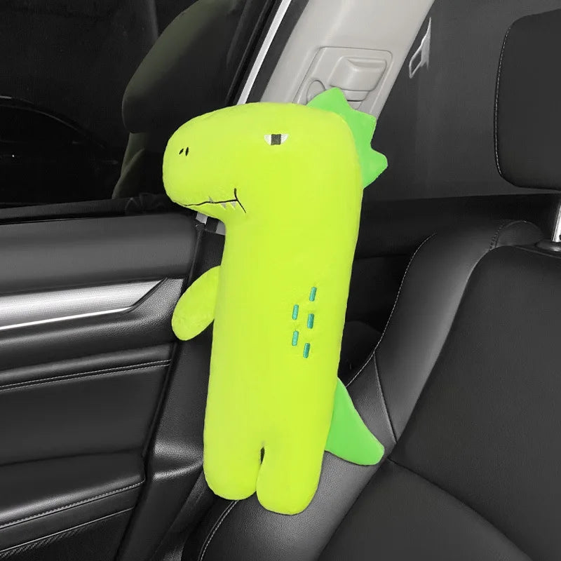 Kids Car Neck Pillow Universal Cute Cartoon Child Car Car Seat Belt Sleeping Pillow Support Leaning Head Baby Seats Accessories