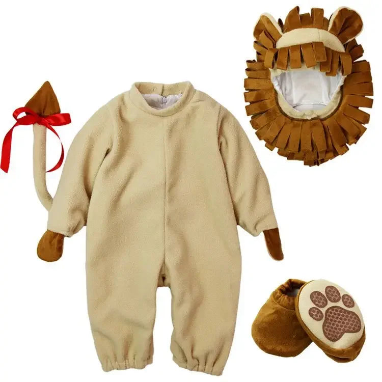 Halloween Costume Baby Boy Clothes Girls Monkey Polar Bear Romper Kids Clothing Set Baby Hat Socks Toddler Set