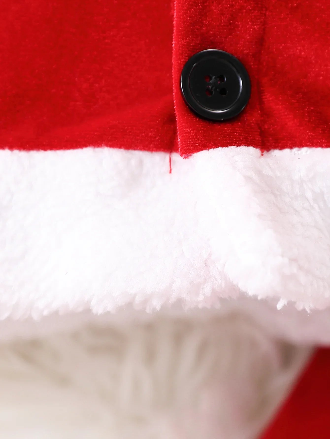 Baby Christmas Clothes Sets Winter Plush Fleece Santa Claus Coat and Velvet Pants Toddler Christmas Outfits New Year Costumes