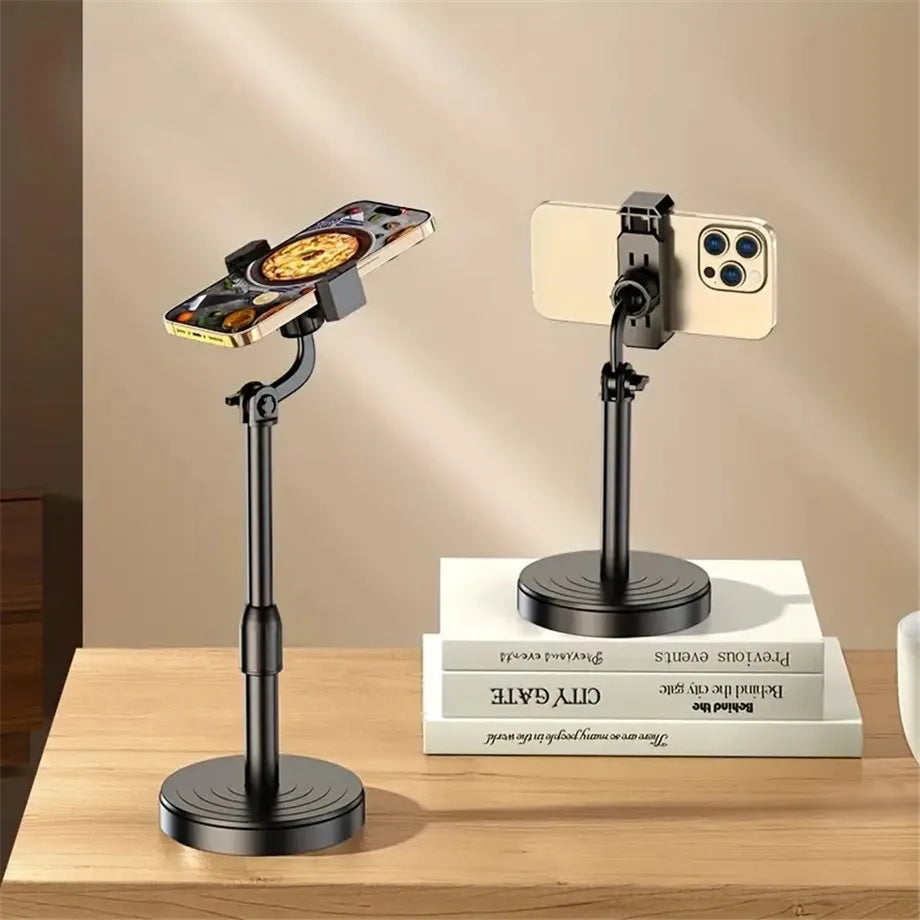 Desktop Phone Holder Live Broadcast For Smart Phone Adjustable with Phone Holder Stand Bracket For Mobile Telefoon Statief Stand